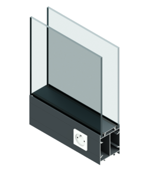 25+ OPUS  Cloison à vitrage total – DG